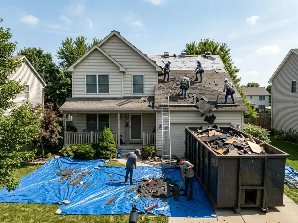 roof-replacement-debris-remova-004 — frequently asked questions, Cheapest Dumpster Rentals in Jesup, IA